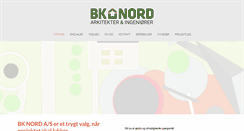 Desktop Screenshot of bk-nord.dk