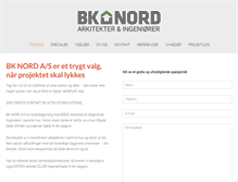 Tablet Screenshot of bk-nord.dk